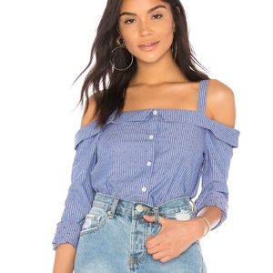BCBGeneration Off Shoulder Shirt